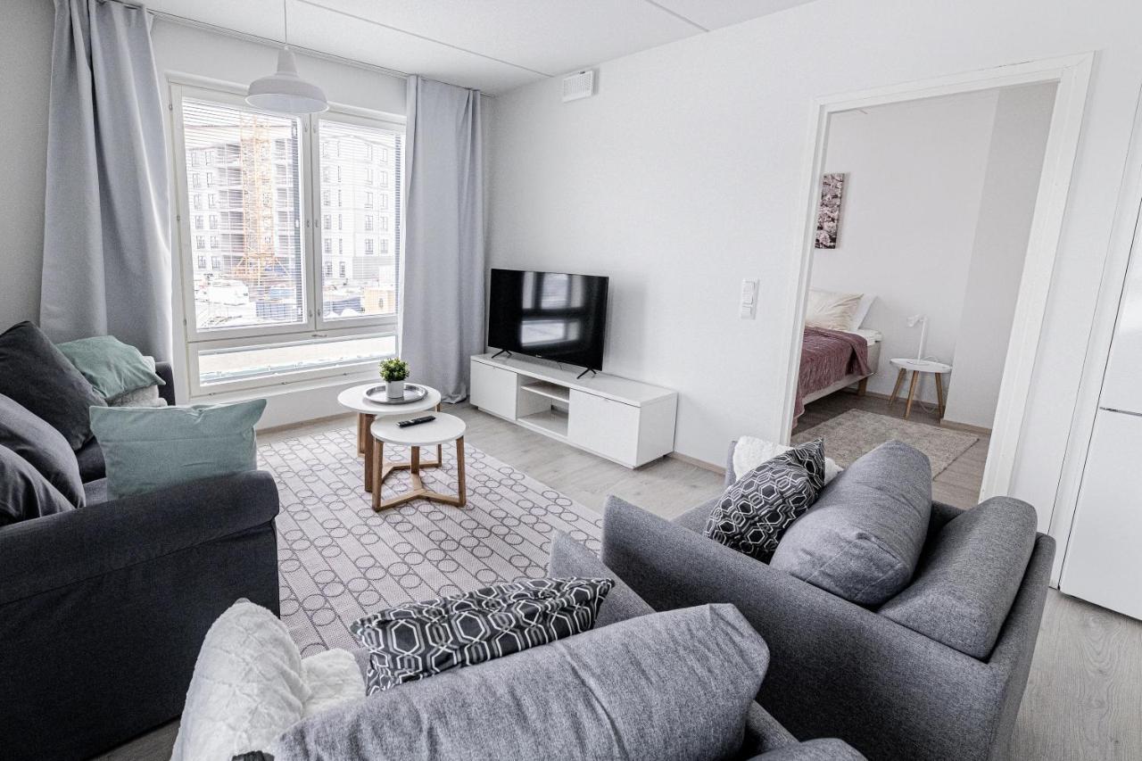 Apartment SleepWell Rauha with Sauna&parking Turku Bagian luar foto